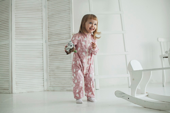 Комбинезон-пижама на молнии легкий "Снежные Пингвины" ЛКМ-БК-ПИНГ2 (размер 68) - Пижамы - интернет гипермаркет детской одежды Смартордер